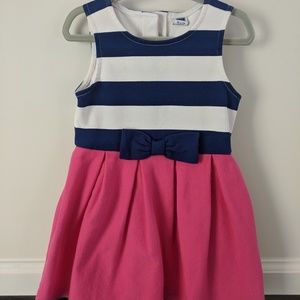 Janie and Jack pink dress with bow